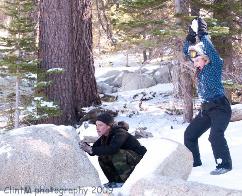 Male and Female model photo shoot of Radiant Escape and Abby Whitney in Tahoe Forest Land