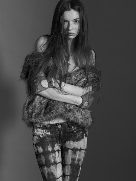 Female model photo shoot of Deena Kittell by Jennifer Dickinson in nyc