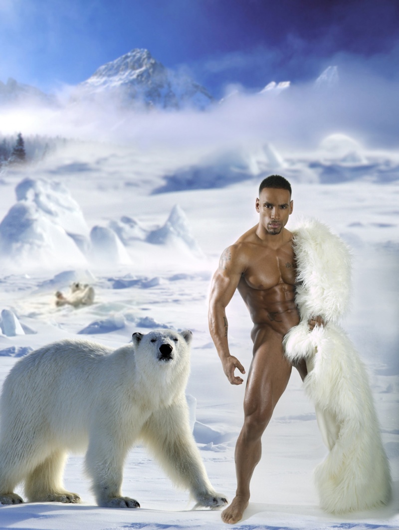 Male model photo shoot of Jose Alexzander in The  new Artic.