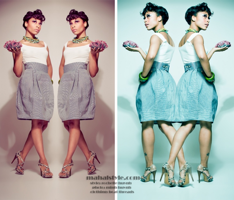 Female model photo shoot of Santana by MDX Arts