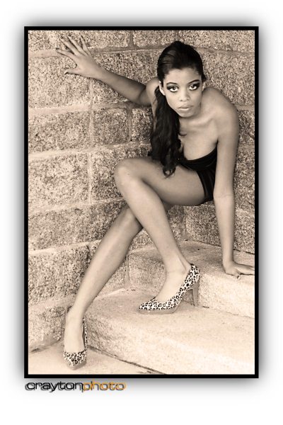 Female model photo shoot of Shavon Michel le