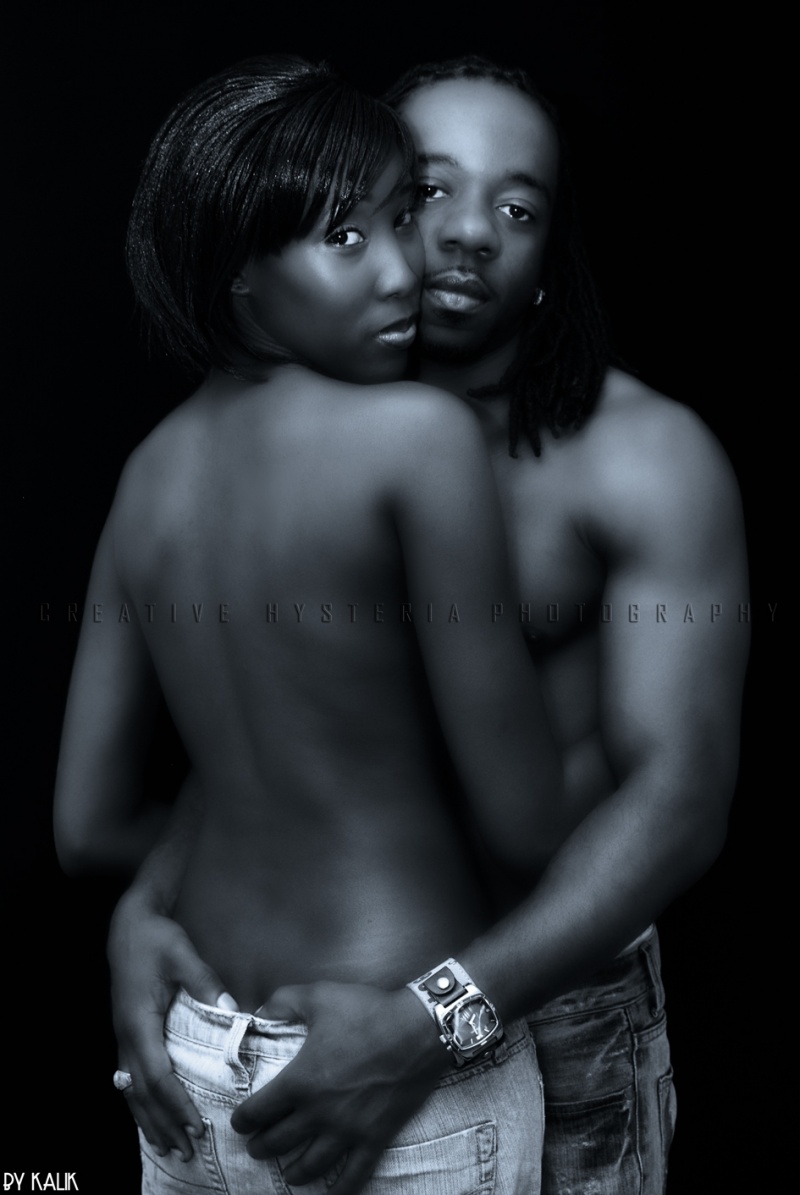 Male and Female model photo shoot of DezNY and DreaNicole by KalikEyes in MD