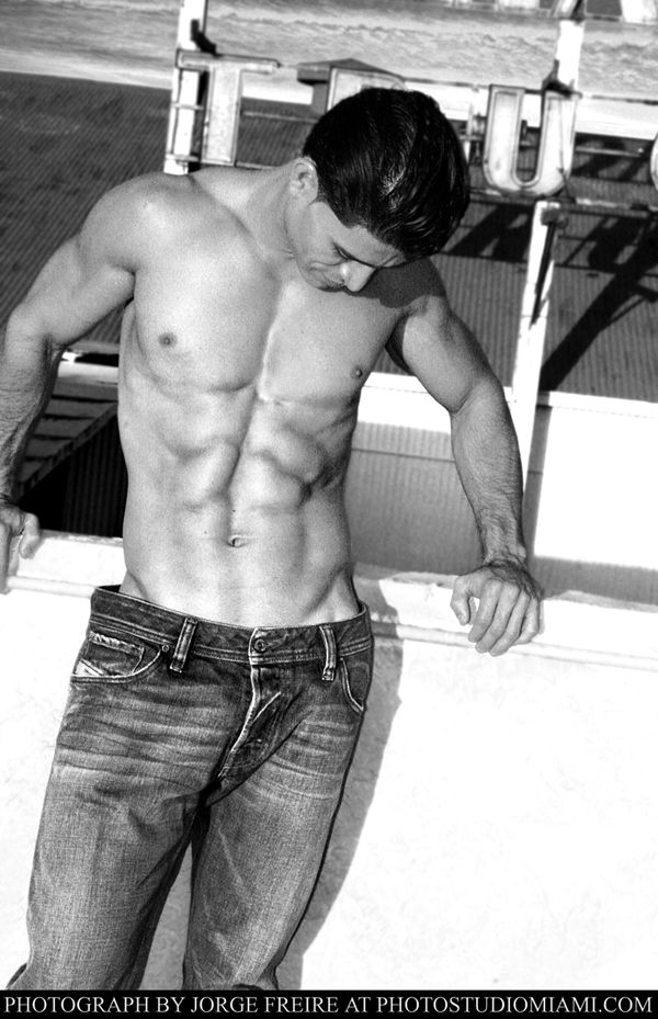 Male model photo shoot of Jorge Freire PSM in Roof top