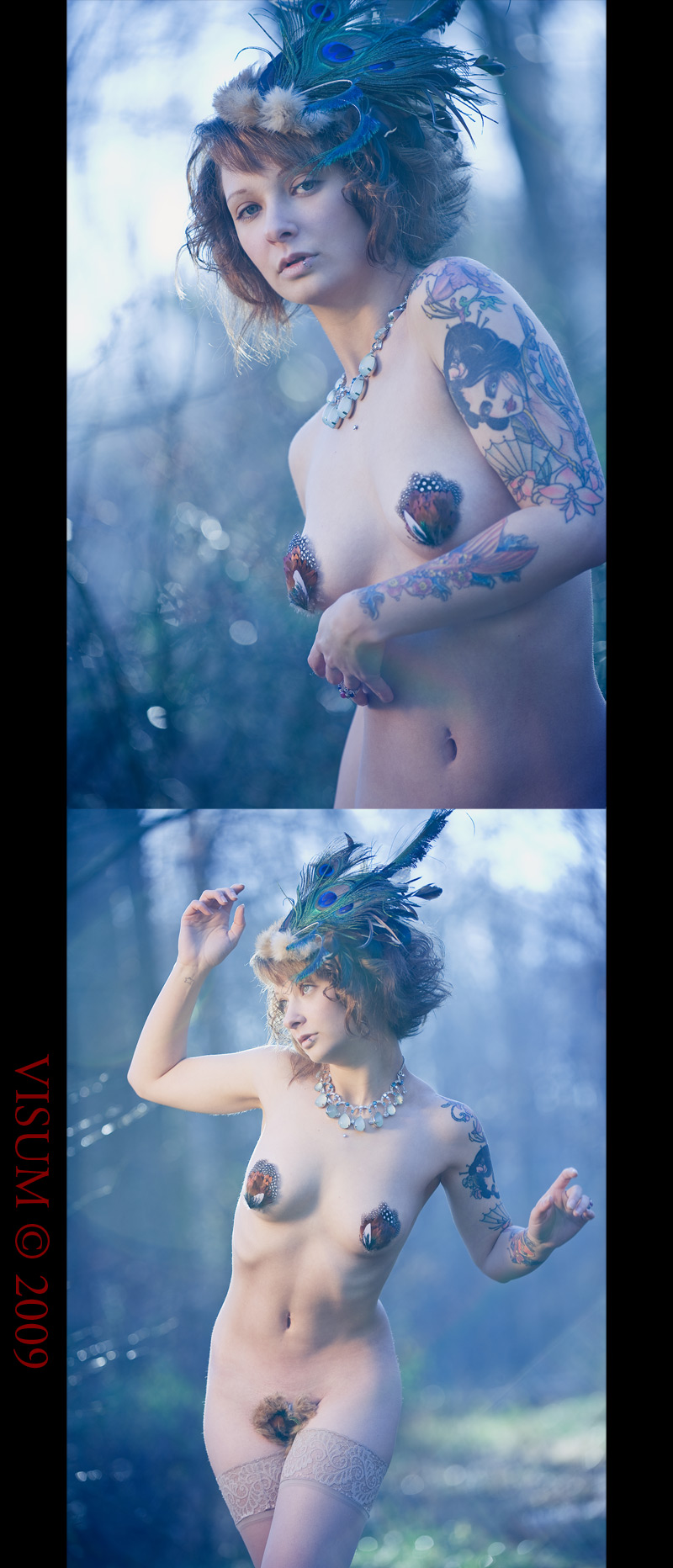 Female model photo shoot of Opulent Premonitions by V I S U M