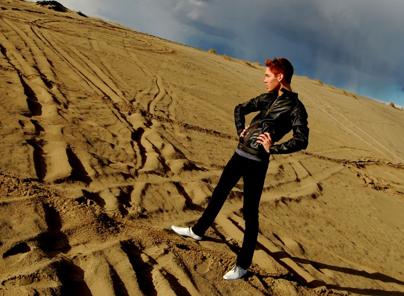 Male model photo shoot of Doug Dove in Sand Dunes