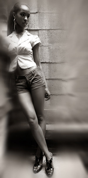 Female model photo shoot of Amy Zdunowski-Roeder in Soho