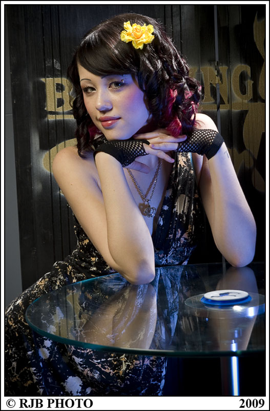 Female model photo shoot of Naiya Galaxia in Club Motor (Seattle, WA)