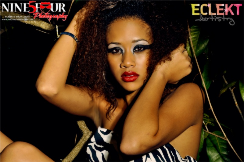 Female model photo shoot of UrProdigy, makeup by Eclekt Artistry, published by Nine5Four The Magazine