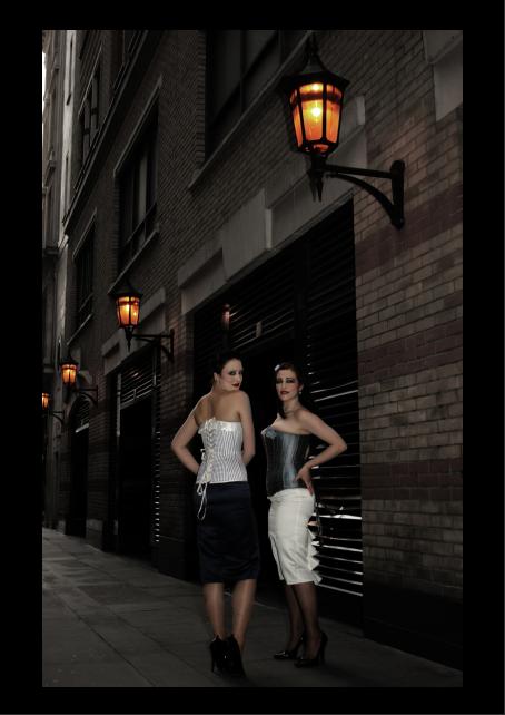 Female model photo shoot of Nocturnal Images, Profile unavailable and Ava Dvornik by geetee in Carnaby Street, wardrobe styled by Nikita Sablier