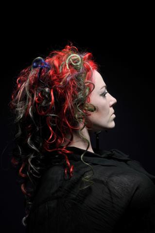 Female model photo shoot of FierceLocks Inc in Portland, hair styled by FierceLocks Inc and Doctored Locks Inc