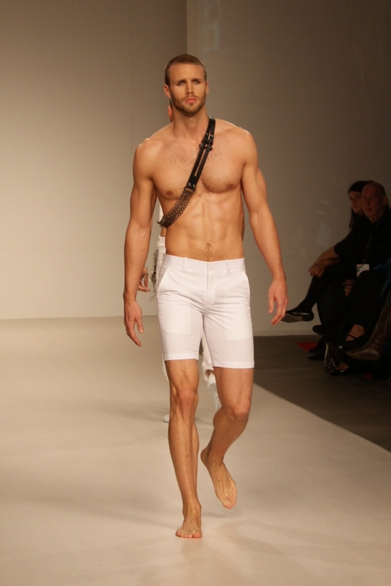 Male model photo shoot of Sordesco in LG Fashion Week Toronto