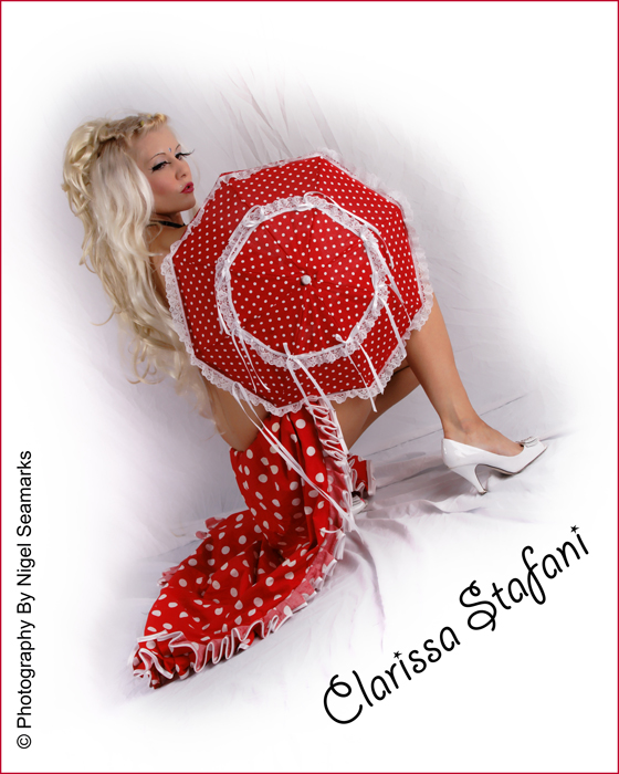 Female model photo shoot of Clarissa Stafani