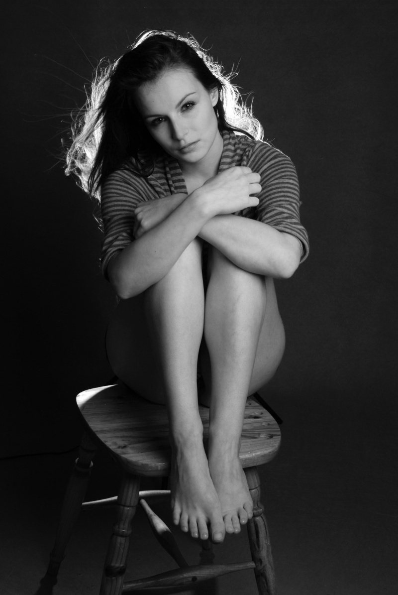 Female model photo shoot of madisonleelee in Studio