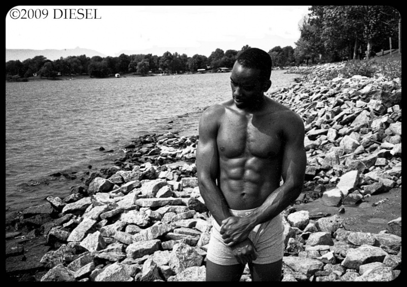 Male model photo shoot of Diesel Studios in Springfield, Illinois (if you can believe it)