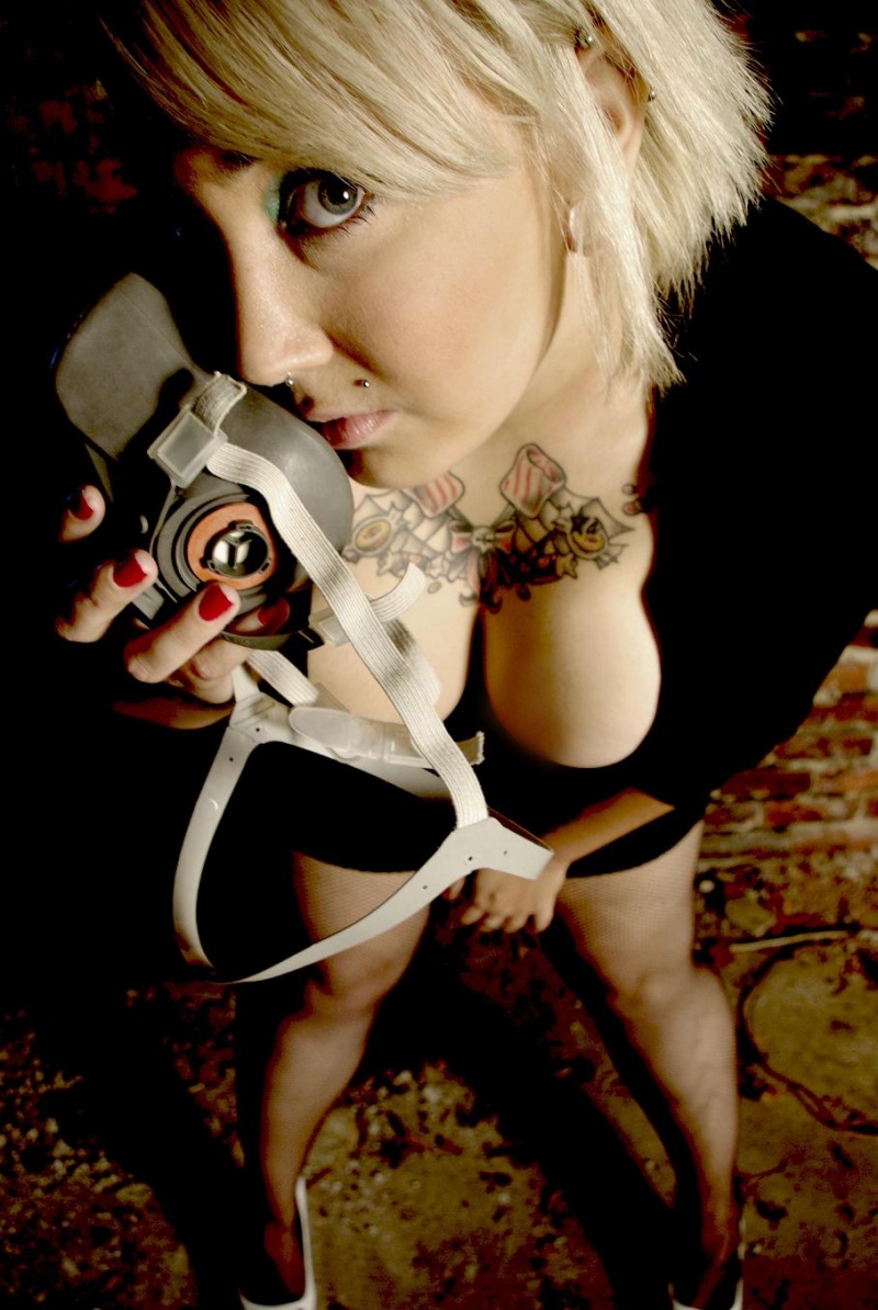 Female model photo shoot of GloFoto Photography and Brittni Bombshell