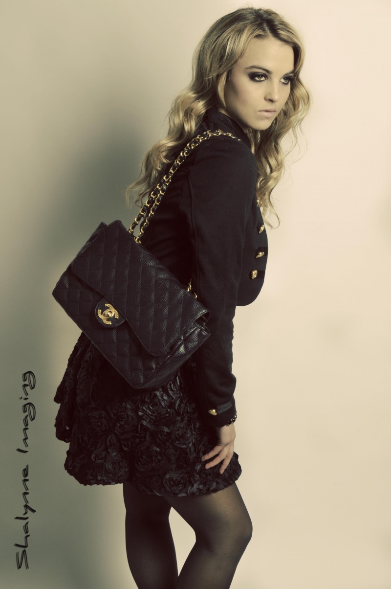 Female model photo shoot of Fallon Jappe by Shalynne Imaging , makeup by Natosha Cooke MUA