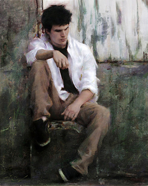 Male model photo shoot of Contemporary Realism