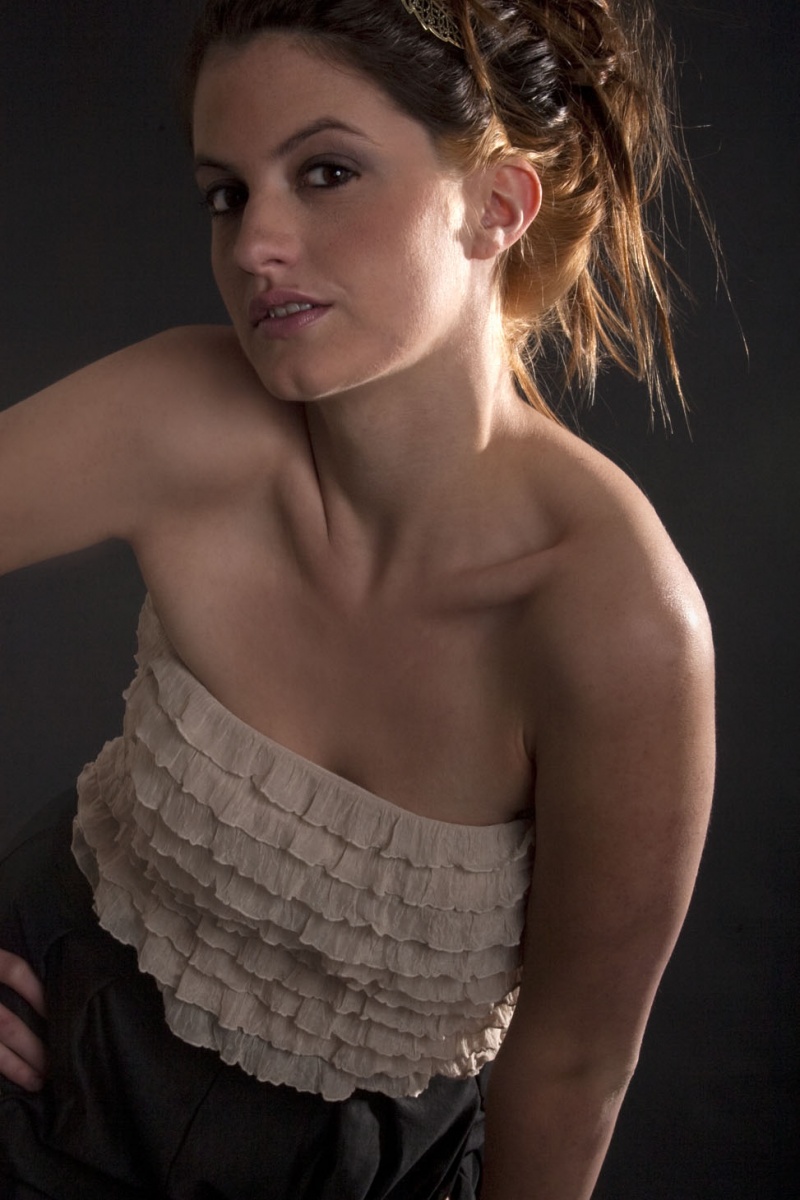 Female model photo shoot of Brittany Lee Allen in art institute