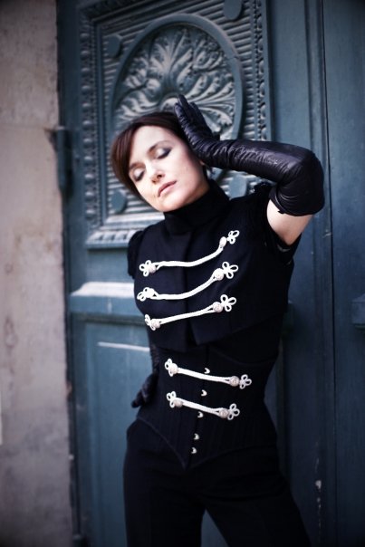 Female model photo shoot of Blackitten in Paris