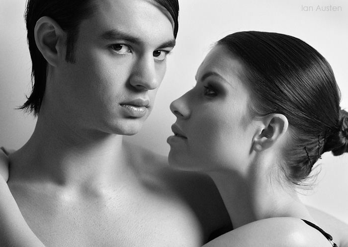 Male and Female model photo shoot of Mikail Quigley and Here Is Amy by Ian Austen in Preston, makeup by bridget mandy taylor