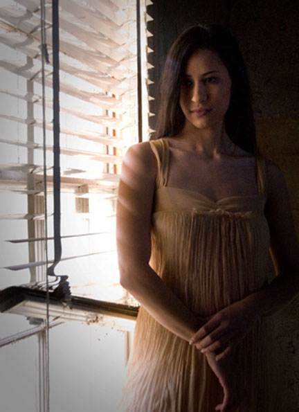 Female model photo shoot of Allison Danielle in abandoned house