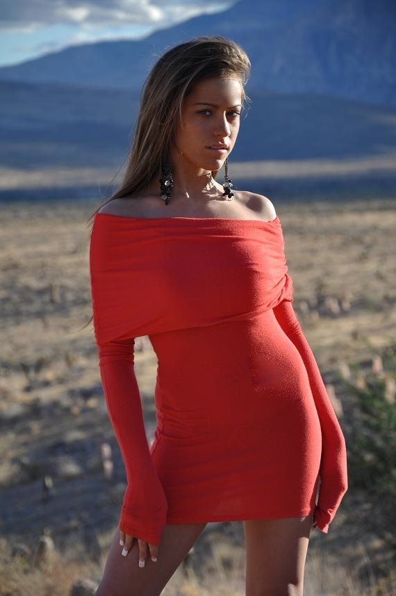Female model photo shoot of Ashlee Lynn Davis in Red Rock