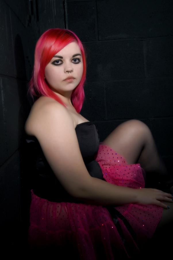 Female model photo shoot of Divine Photography Uk in Code nightclub in hull