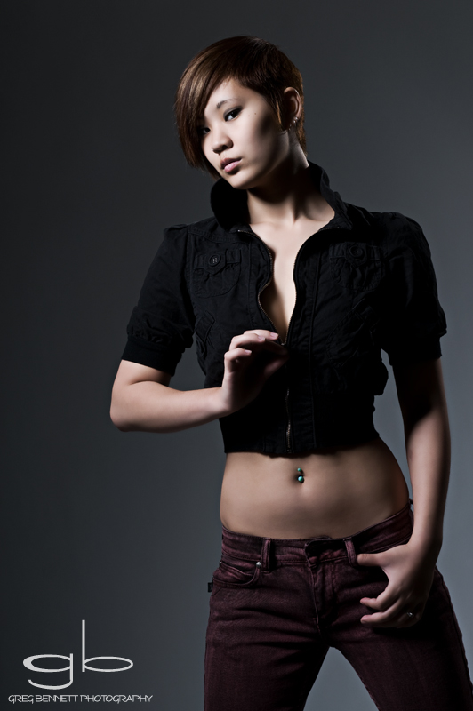 Female model photo shoot of Jaclyn PS by Greg Bennett Photography
