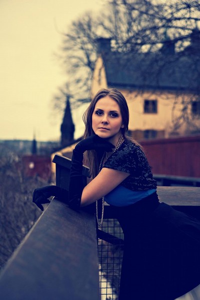 Female model photo shoot of Sanna in Stockholm