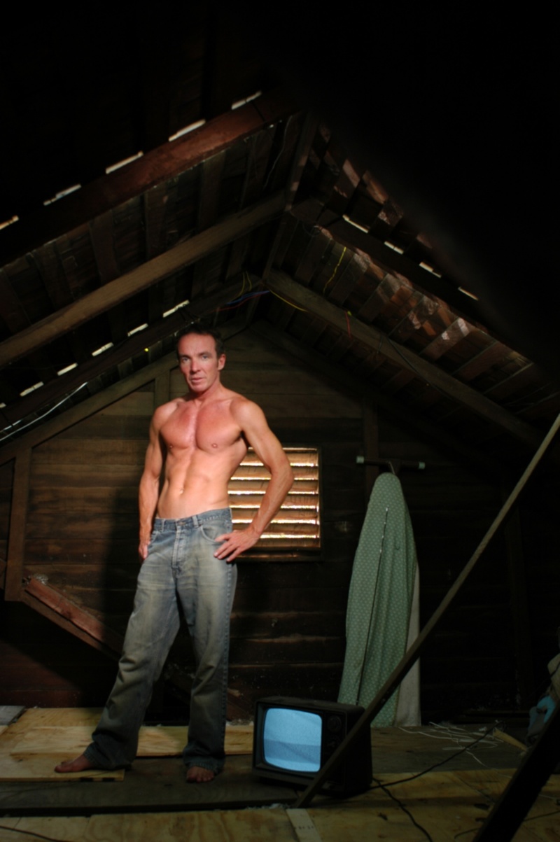 Male model photo shoot of Martin-S by Schwabel in Venice, California