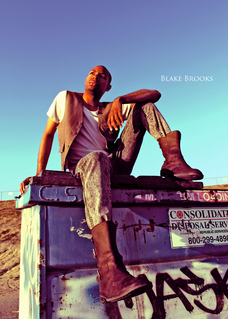 Male model photo shoot of Vondale Dew by Blake Brooks