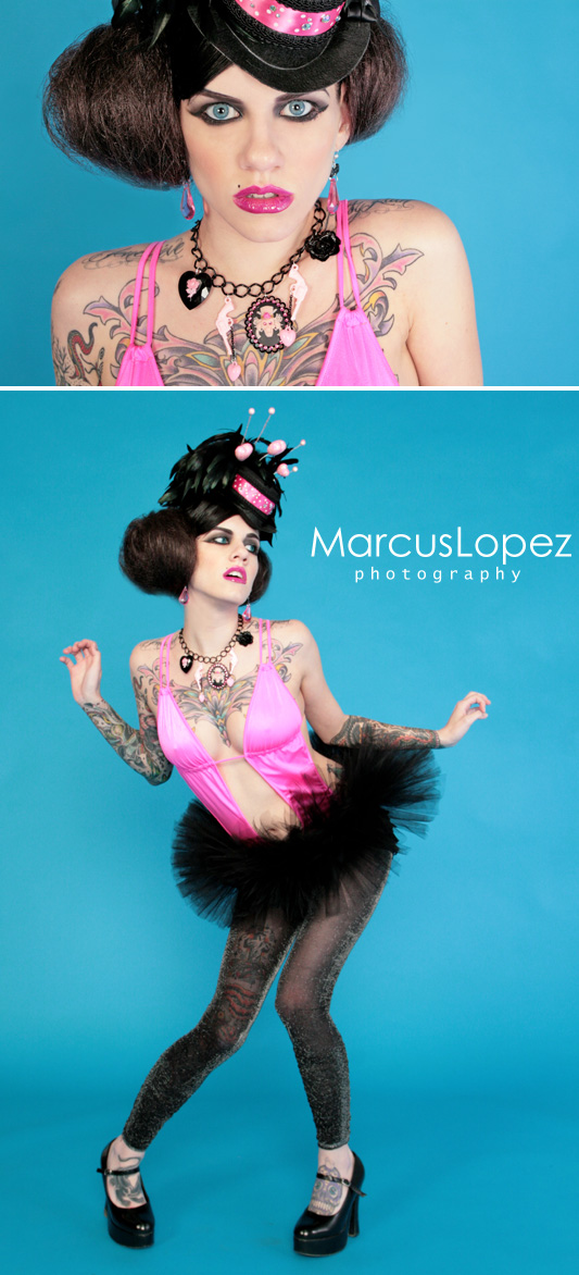 Male and Female model photo shoot of MarcusLopez photography and Kali Ann in Dallas, hair styled by Madamoiselle Anomaly, wardrobe styled by angelovepink