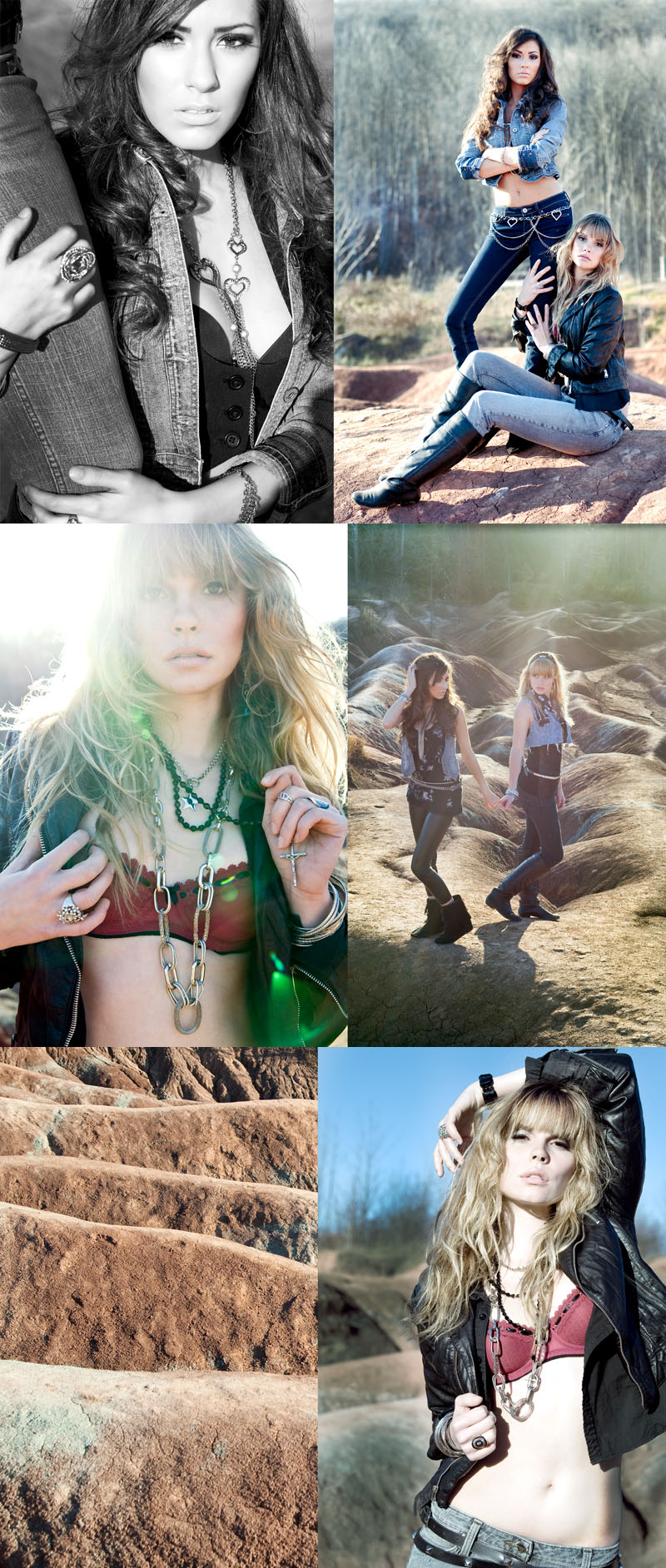 Female model photo shoot of dani lyn ayee and kATEY kRISTABELLE in Caledon Badlands