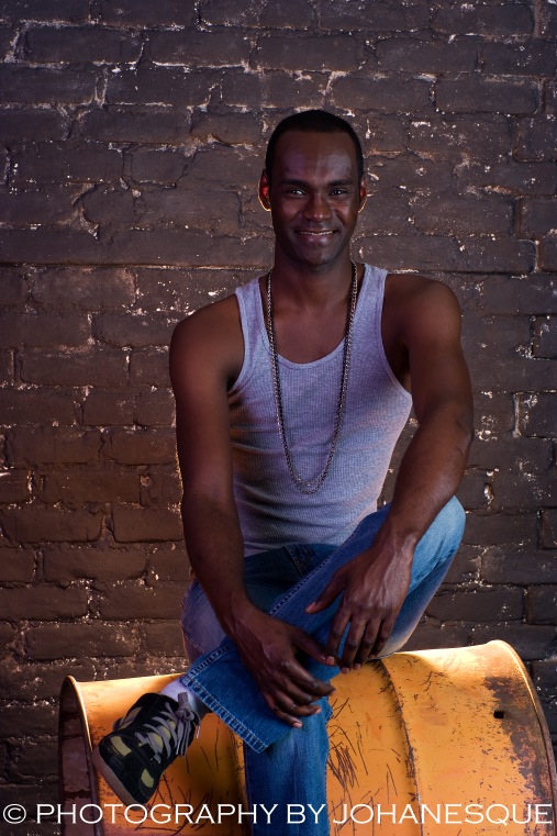 Male model photo shoot of Michael Ferimoan in Slickforce Studios - Los Angeles