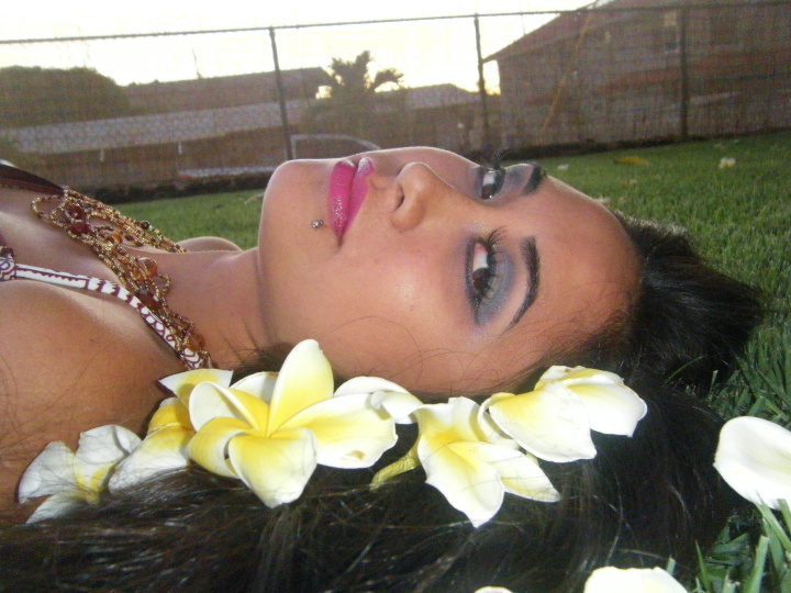 Female model photo shoot of Makeup by Tati in waianae