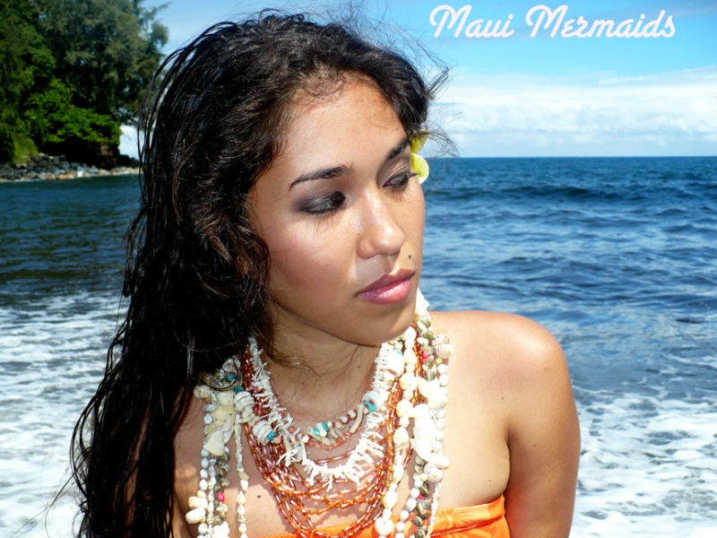 Female model photo shoot of Makeup by Tati in mill beach, big island