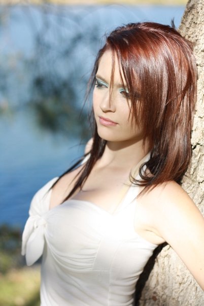 Female model photo shoot of Kayla_Kemper by aaron sayd in Livermore Ca , makeup by Alraaz