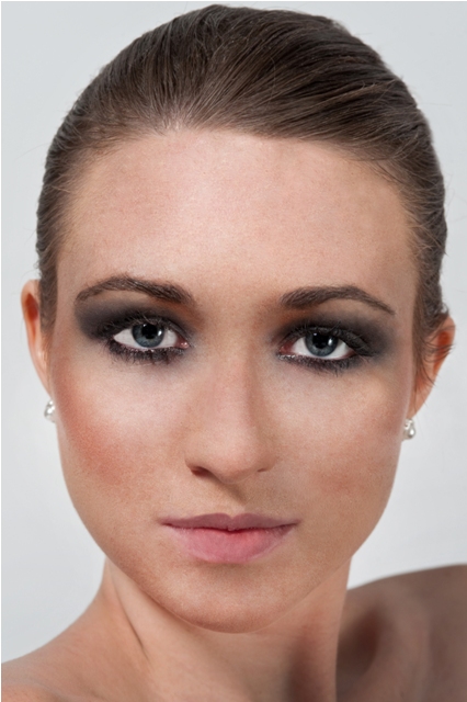 Female model photo shoot of Brittney Samone Makeup in Royal Oak, MI