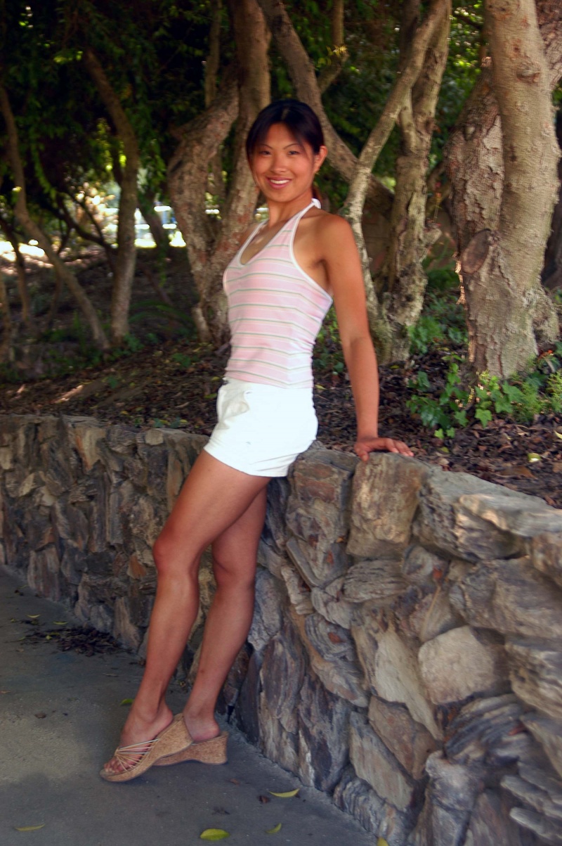 Female model photo shoot of watermel in Orange County