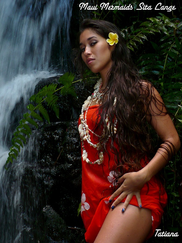 Female model photo shoot of Tatiana Toshiko by Hawaiian Mermaids in big island