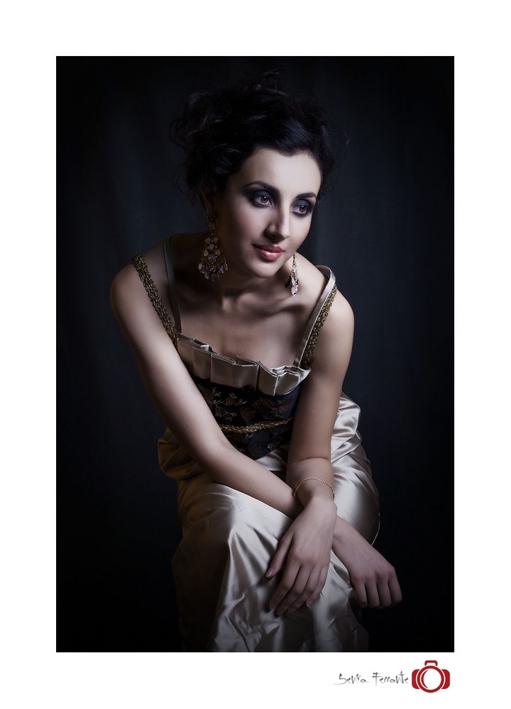 Female model photo shoot of senia ferrante and -Francesca- in Italy, makeup by Visy68