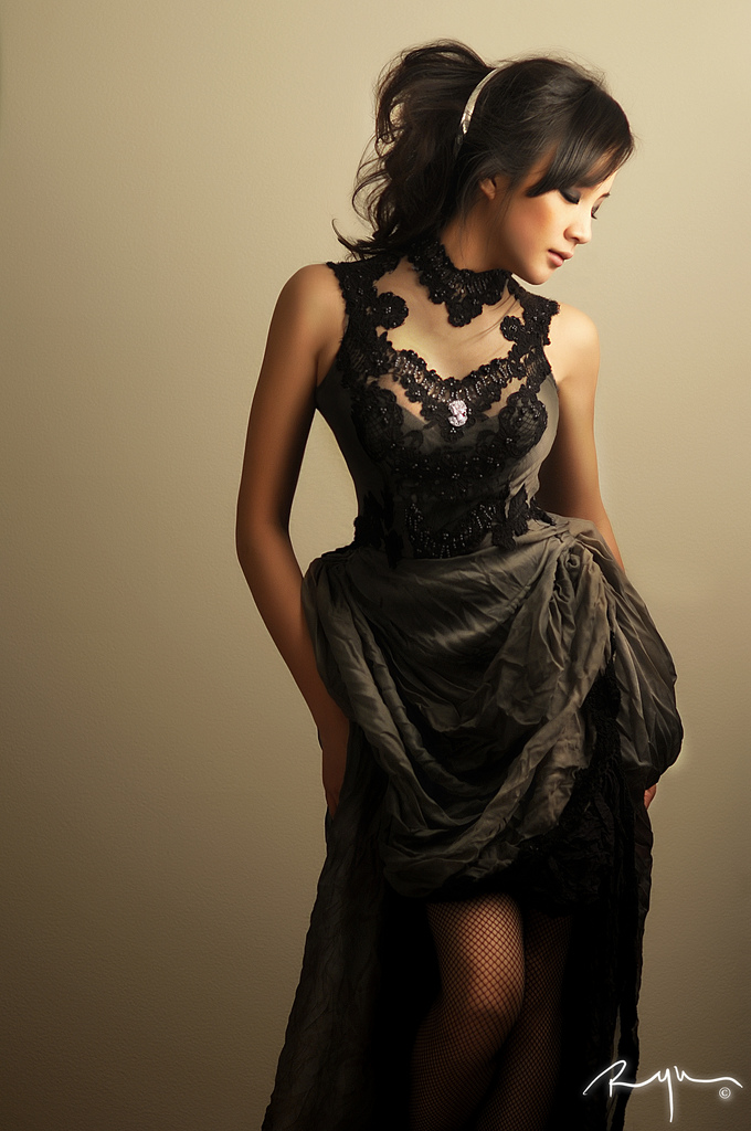 Female model photo shoot of Taelin Le by Ryuuzaki in Sacramento, CA, hair styled by Sui MiKe Crusett
