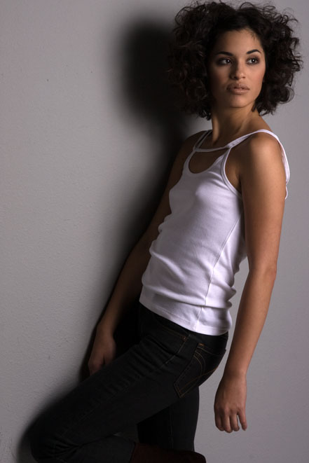 Female model photo shoot of A Chanel