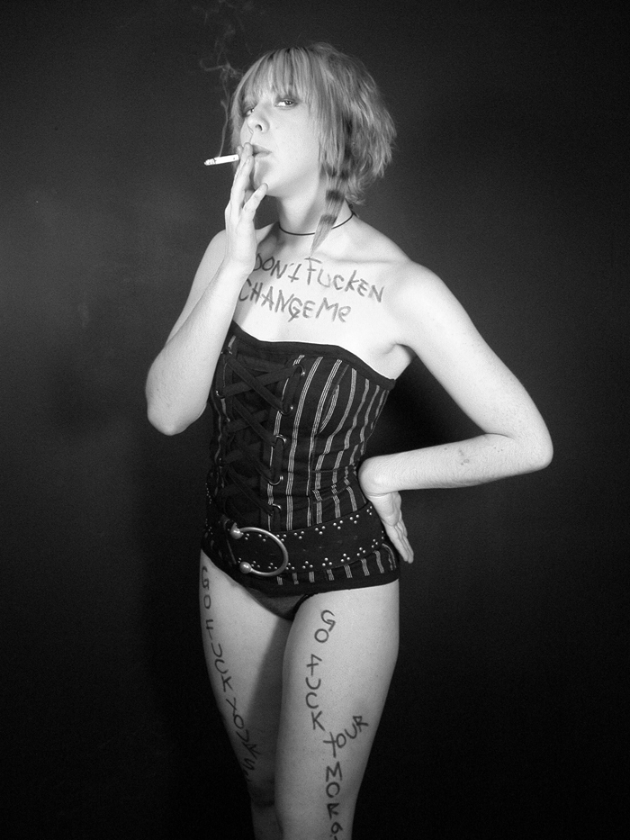 Female model photo shoot of Elektra Bodnar by BLACK - GRAY - WHITE