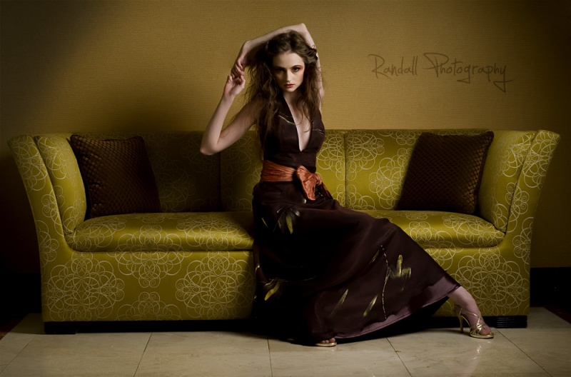 Female model photo shoot of Sarah_ by Randall Photography in San Diego, CA, makeup by AmyLynnR