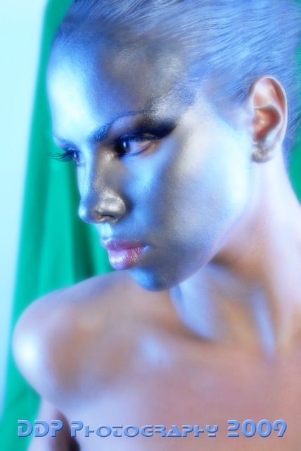 Female model photo shoot of Morocc Nadir by DDP Photography NYC, makeup by Faces by Monet