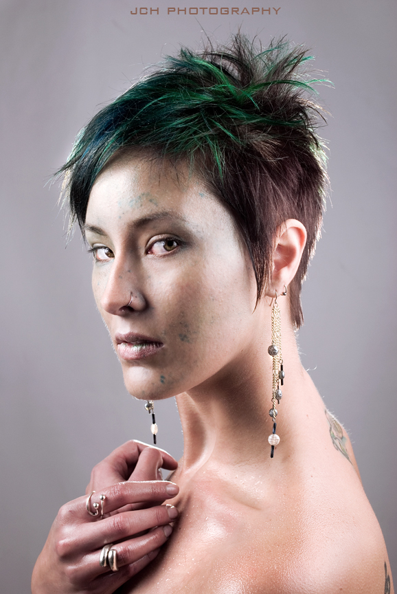 Female model photo shoot of HT Artistry by styrene images in Bellingham, WA