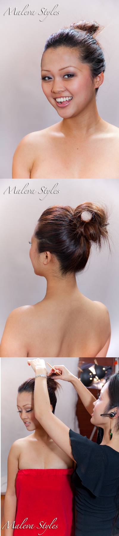 Female model photo shoot of Jennifer Kae, hair styled by Maleva Styles