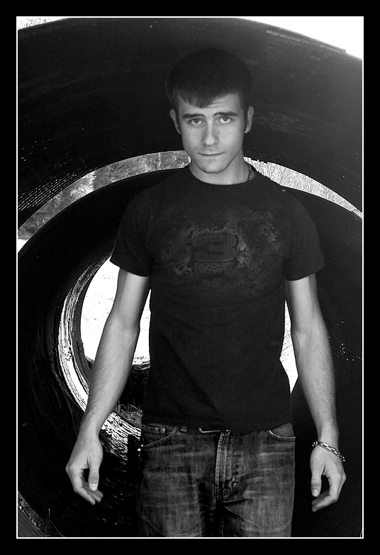 Male model photo shoot of LoganBarclay by Yok Bertos