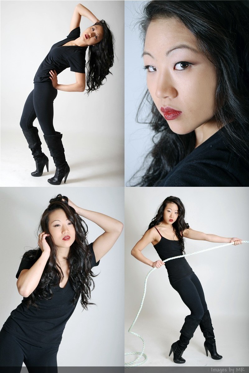 Female model photo shoot of Adriana Han
